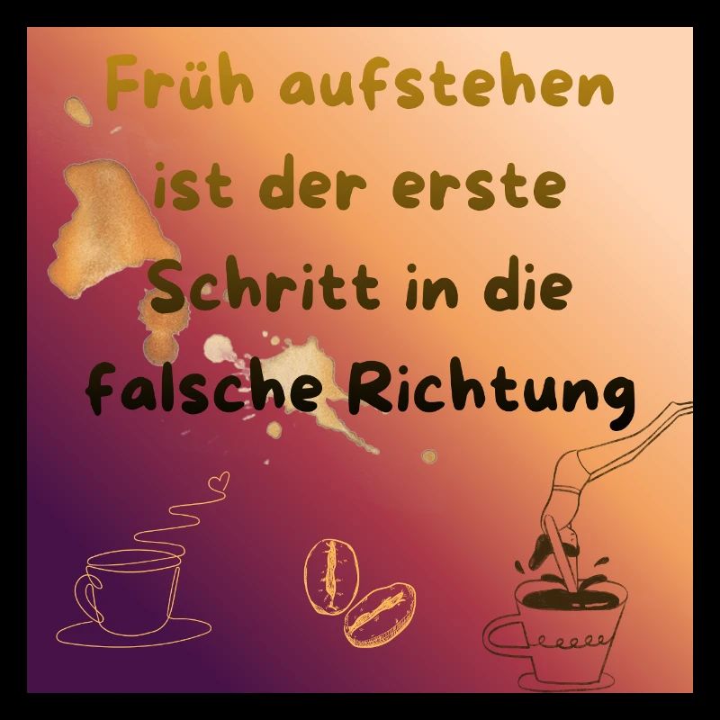 Früh aufstehen ist der falsche Schritt
