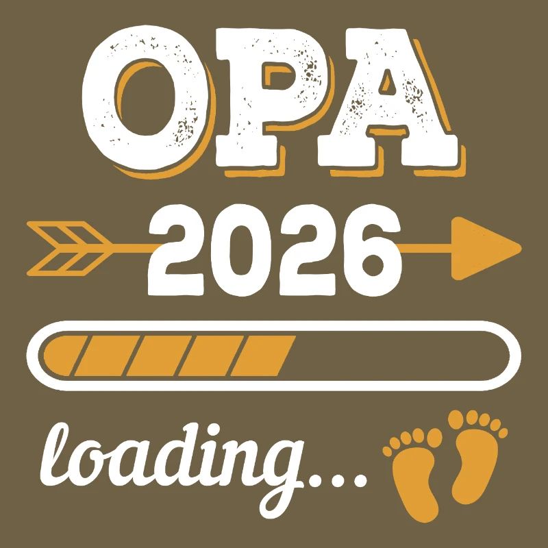 Opa 2026 Loading Zukünftiger Großvater Geschenk