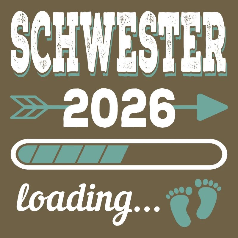 Schwester 2026 Loading Werdende Geschwister