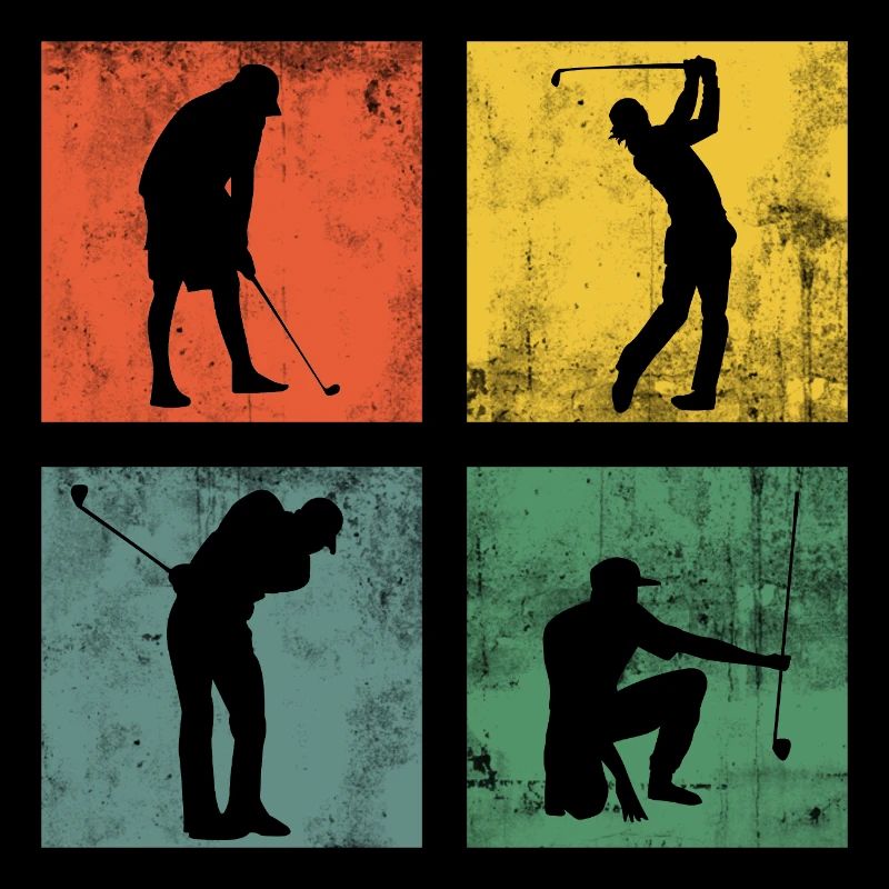 Golfspieler Golfer Golf Golfen Geschenk