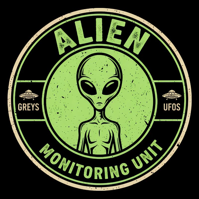 Alien Surveillance Unit Funny Myth