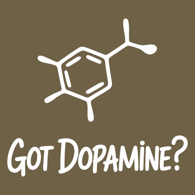 Dopamine Molecule Tee