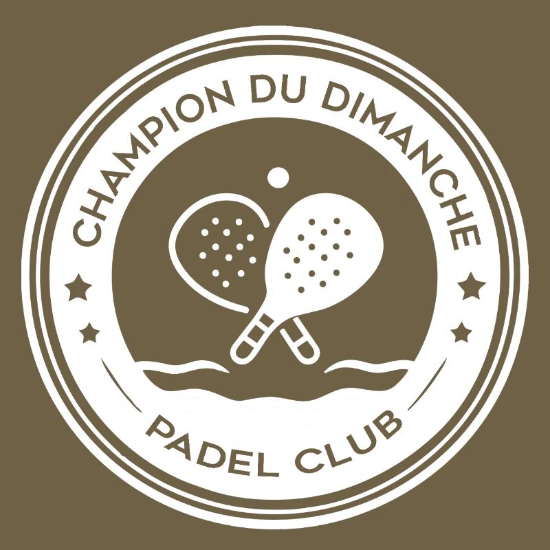 Sonntags-Champion-Padel-Abzeichen