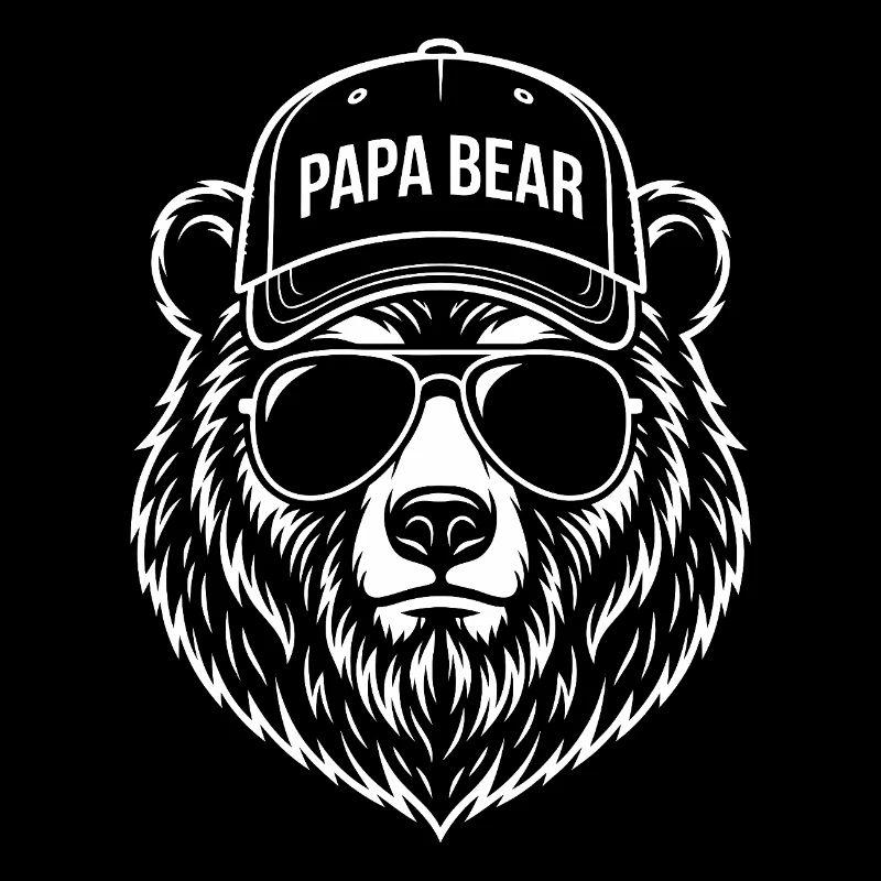 Papa Bear Funny Proud Dad