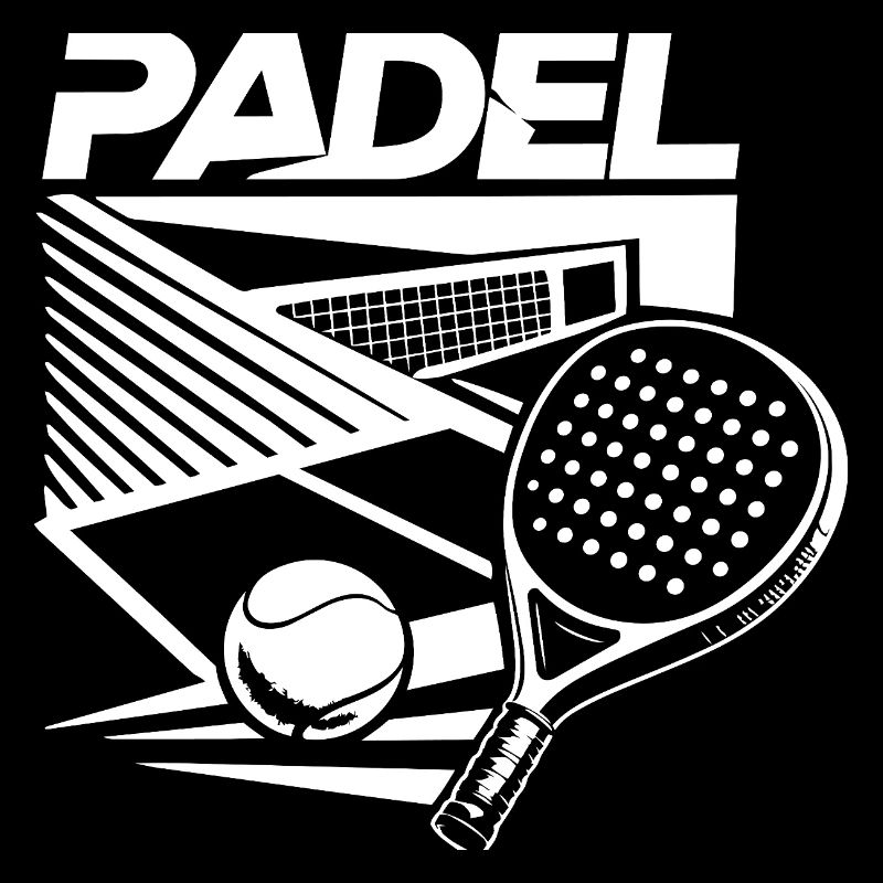 Padelplatz & Schläger – Design Sport White