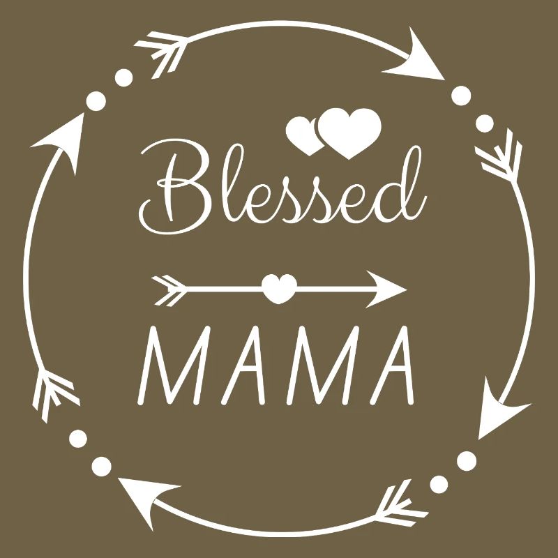 Gesegnete Mama - christliches Muttertags-Geschenk