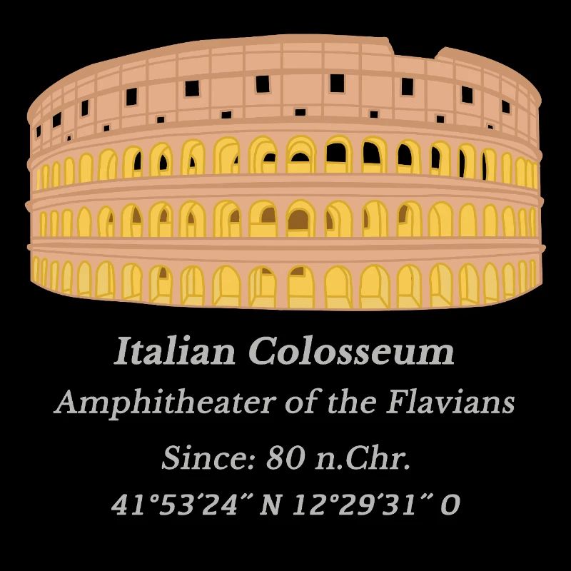 Colisée Rome Italie, coordonnées, année d’ouverture