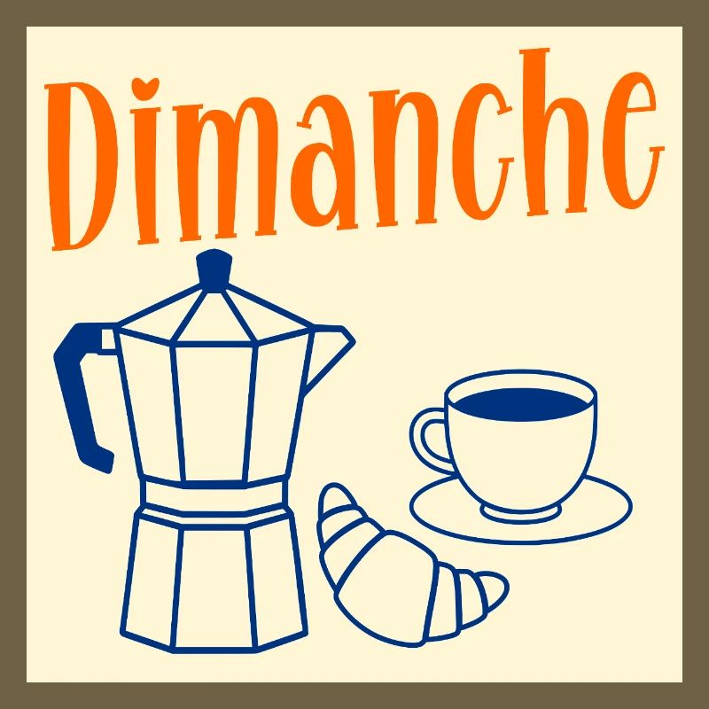 Dimanche Café Croissant
