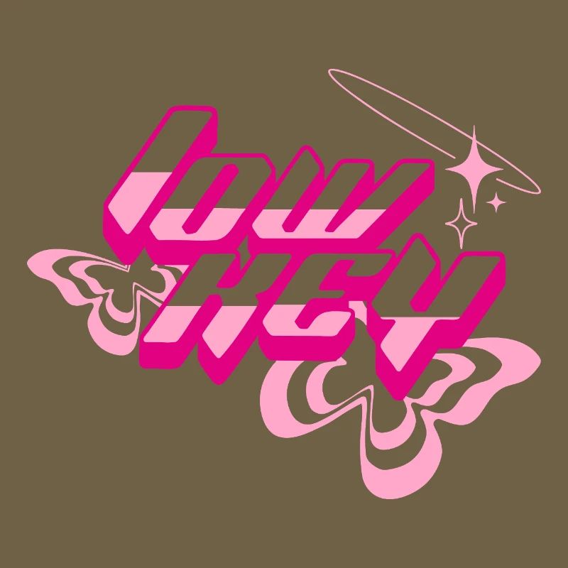 Glam Neon 80s Text