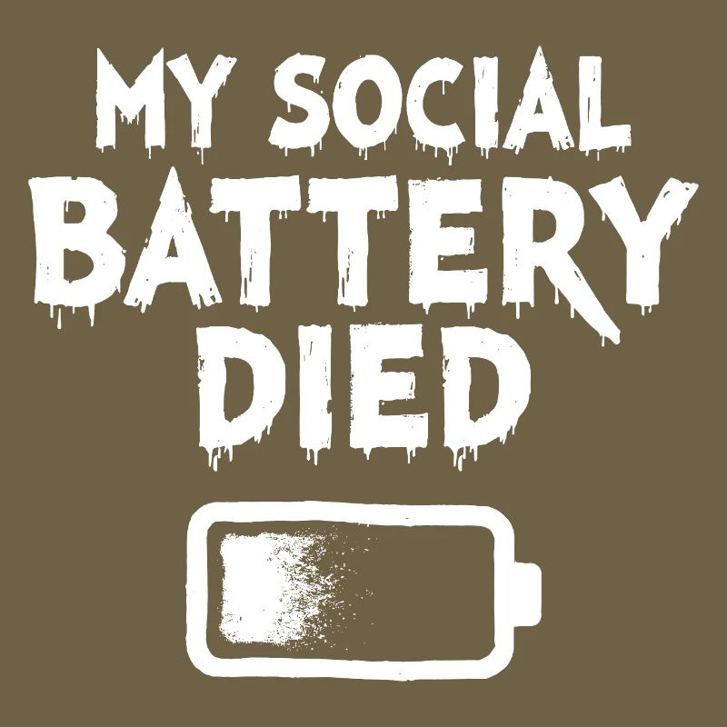 Déclaration d’introverti sur ma batterie sociale est morte