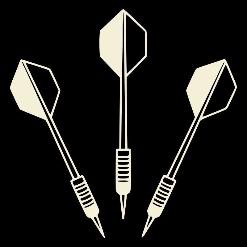 Drei Dartpfeile - Darts Set