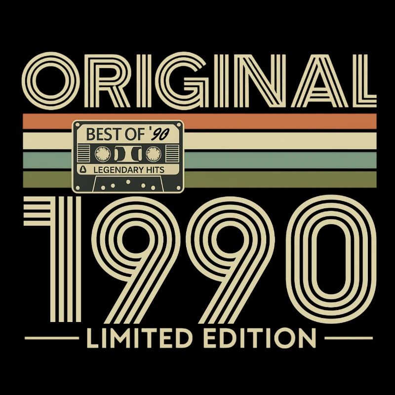 Original 1990 Édition Limité Vintage