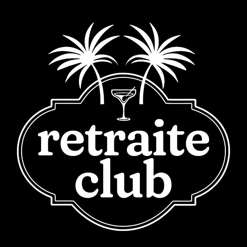 Retraite Club (texte blanc)