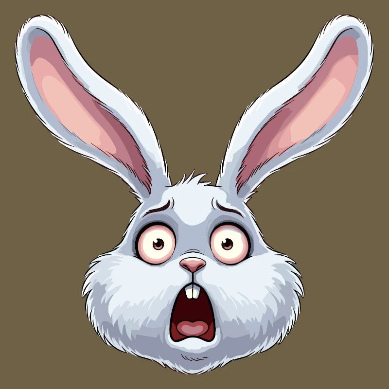 Illustration de bande dessinée de Shock Bunny