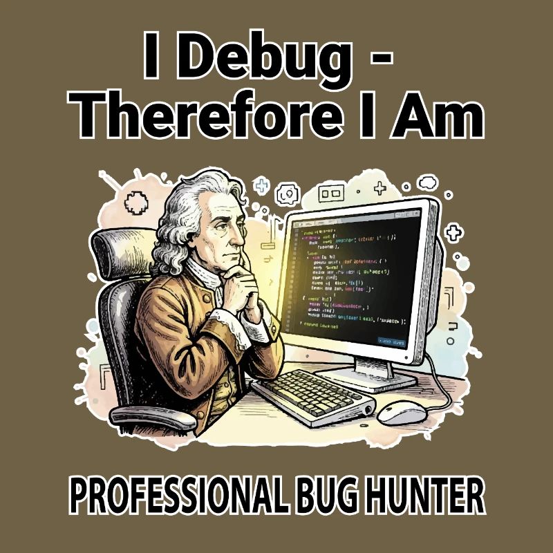Ich debugge daher bin ich: Pro Bug Hunter – dunkler BG