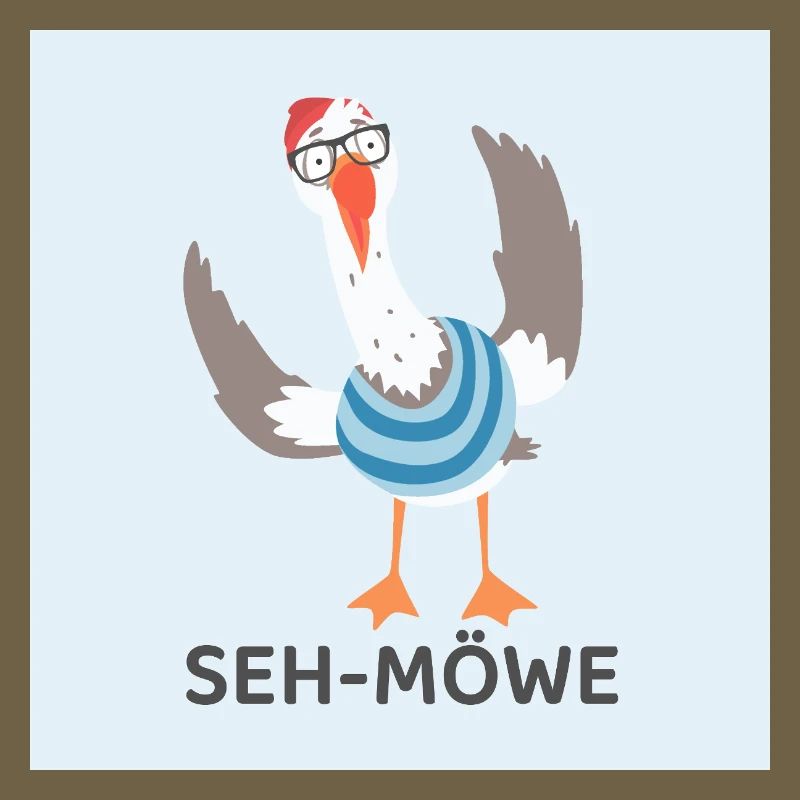 SEH-MÖWE – Mouette drôle