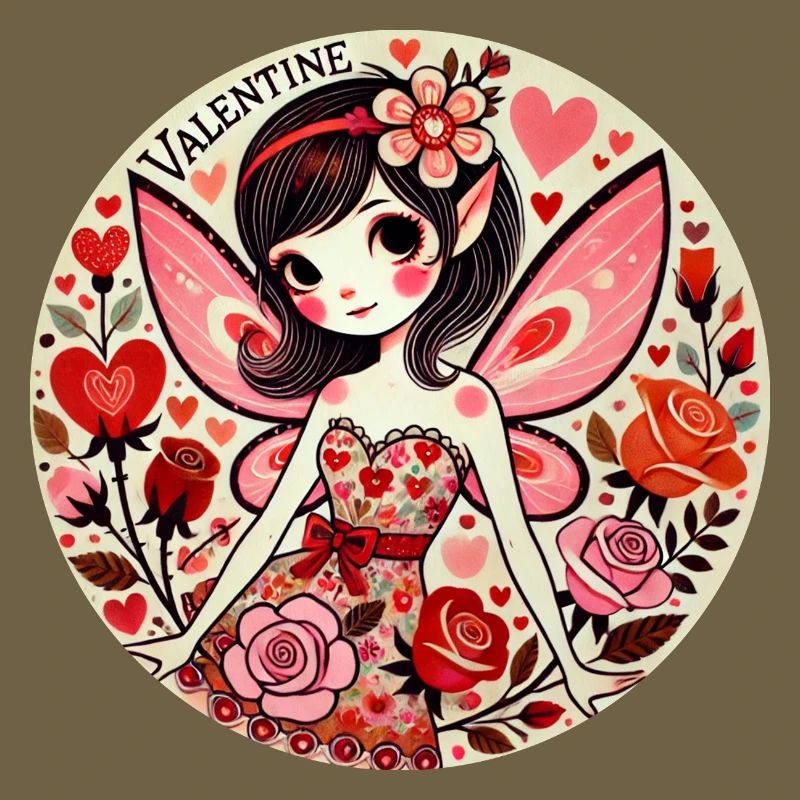 Fée de la Saint-Valentin Fleur