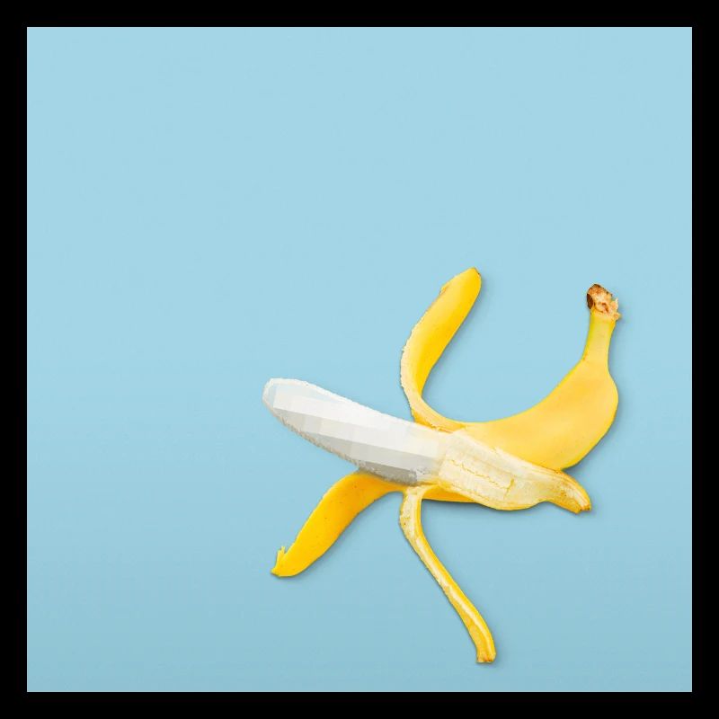 Banana Slip Funny Humor Design Minimal
