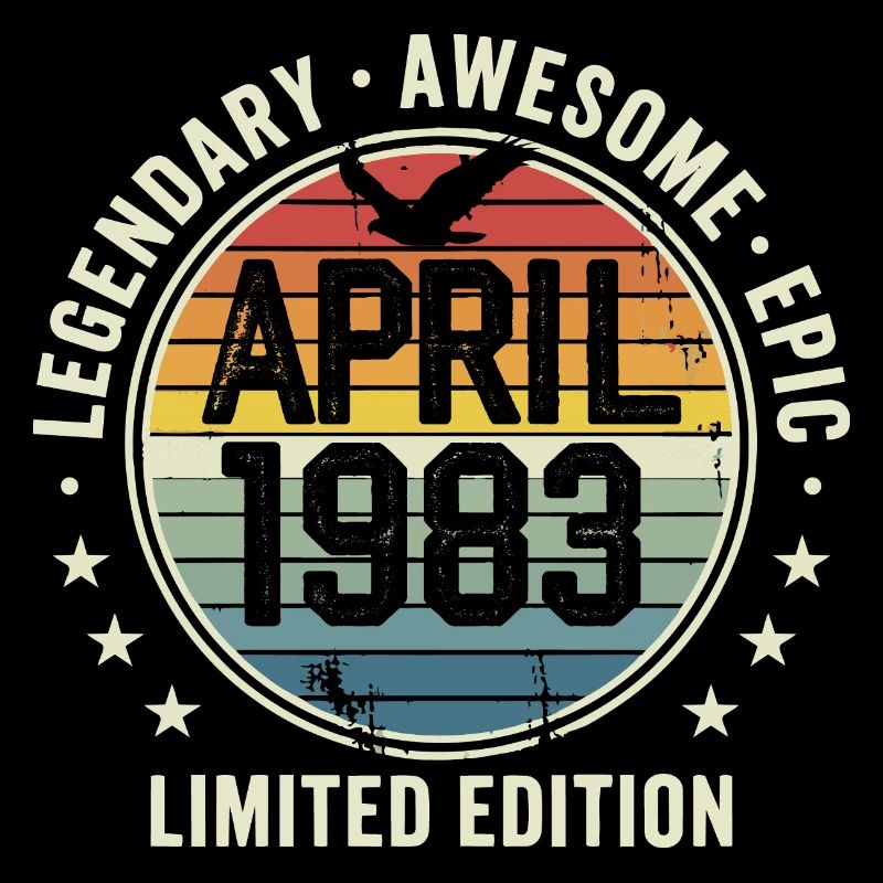 Limited Edition April 1983 - Vintage Design 1983