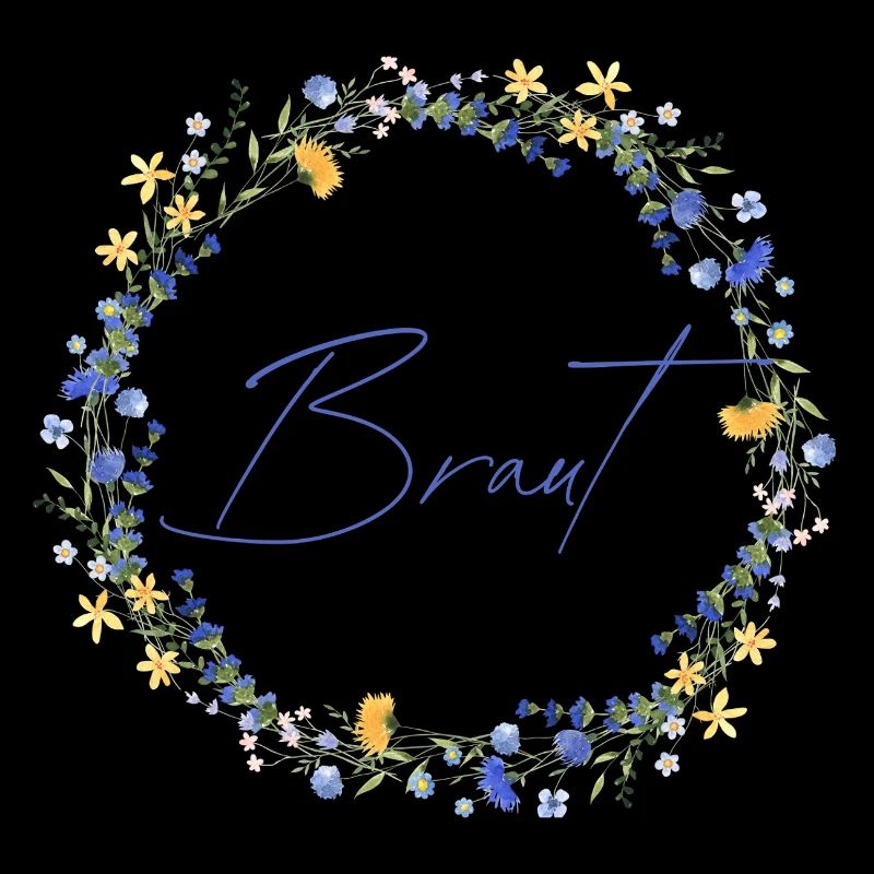 Brautblumenkranz "Braut"