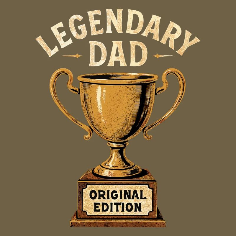 Legendary Dad – Retro Trophy Édition Originale