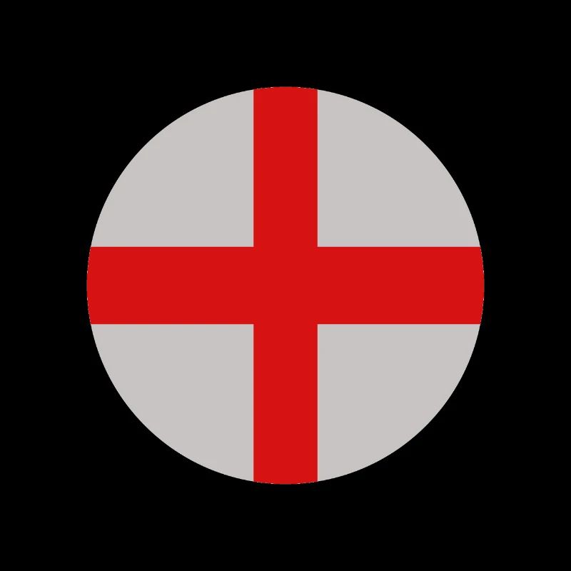 Drapeau rond anglais