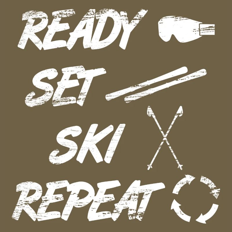 Spruch Skifahrer