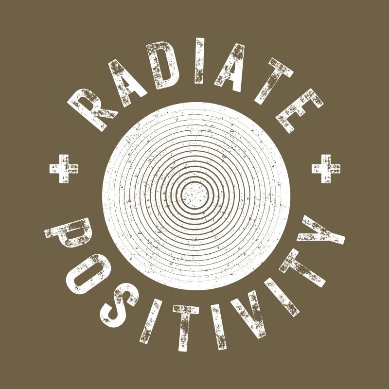 Exuding positivity modern distressed style