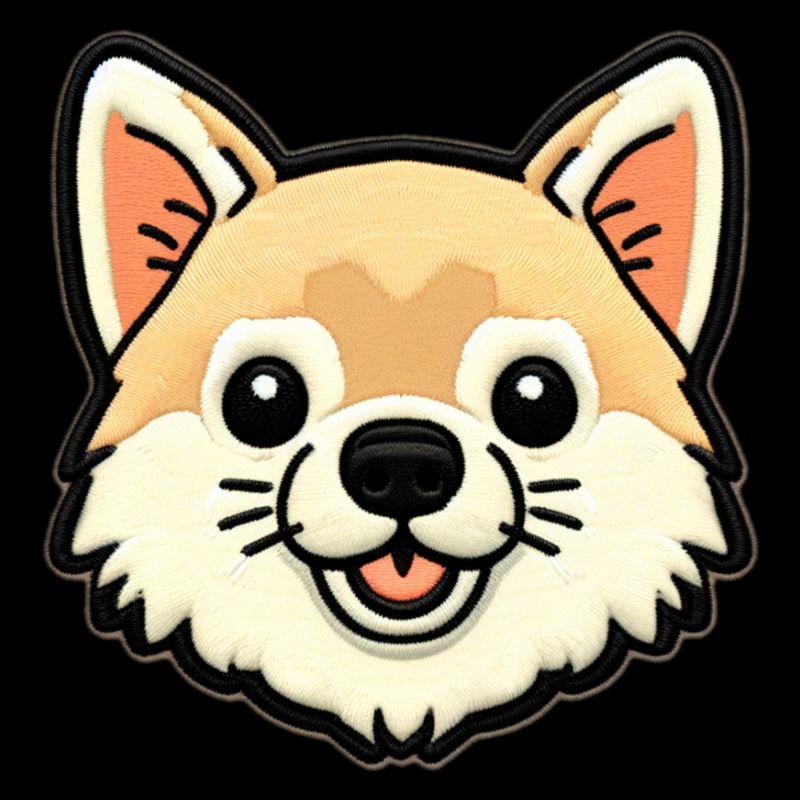 Kuscheliger Corgi Patch