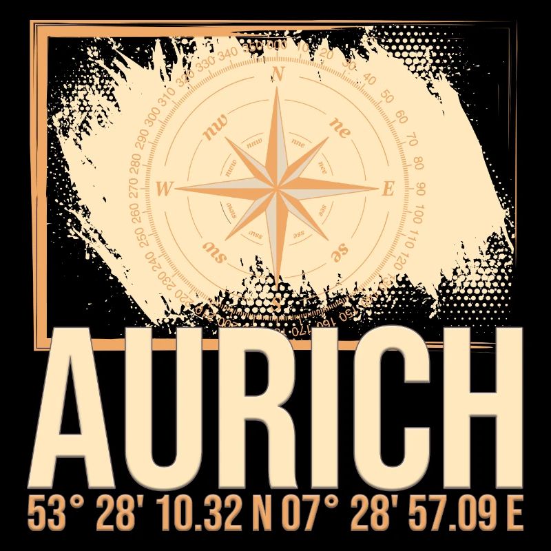 Aurich Koordinaten