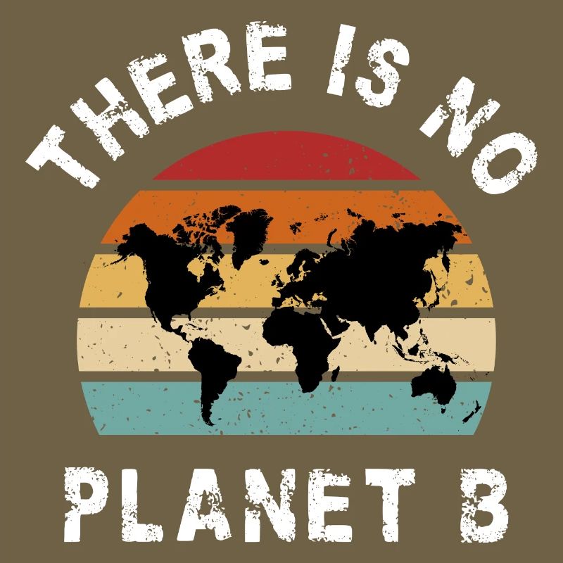 Il n’y a pas de Planet B Vintage Retro