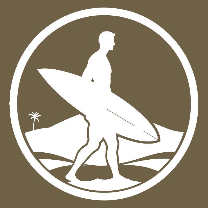 Logo du surfeur