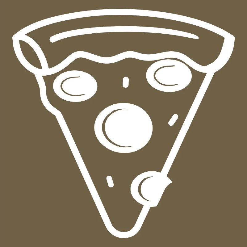 Pizza Slice Line Art