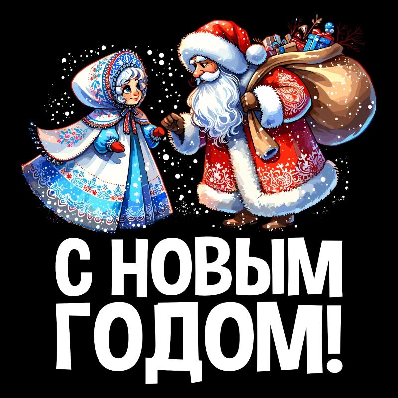 Ded Moroz Snegurochka, Père Noël russe