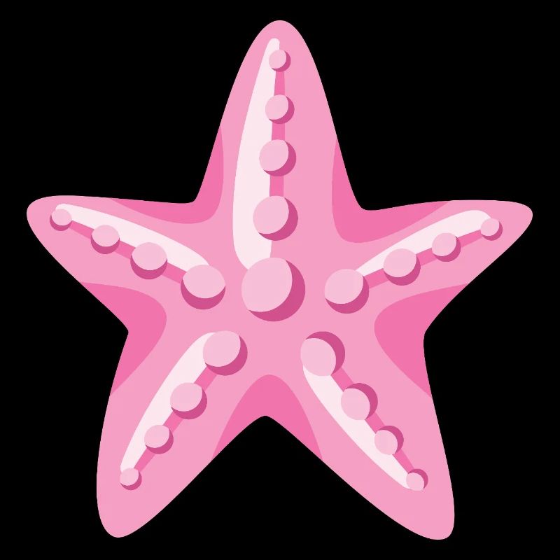 Funny Animals Ocean Minimalist Simple Star M