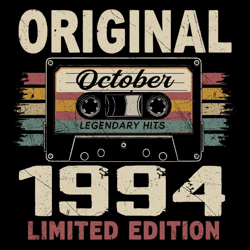 Né en Octobre 1994 | Cadeau Vintage Octobre 1994