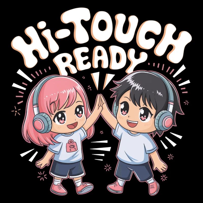 K-Pop Hi-Touch Drôle Corée Maknae
