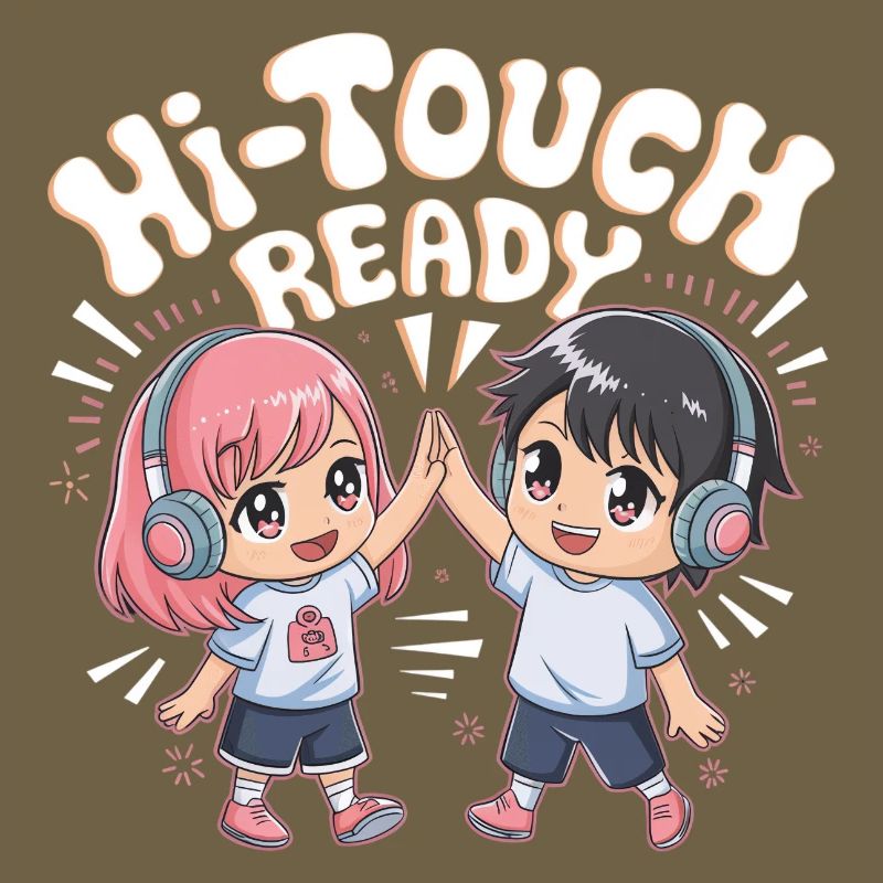 K-Pop Hi-Touch Drôle Corée Maknae