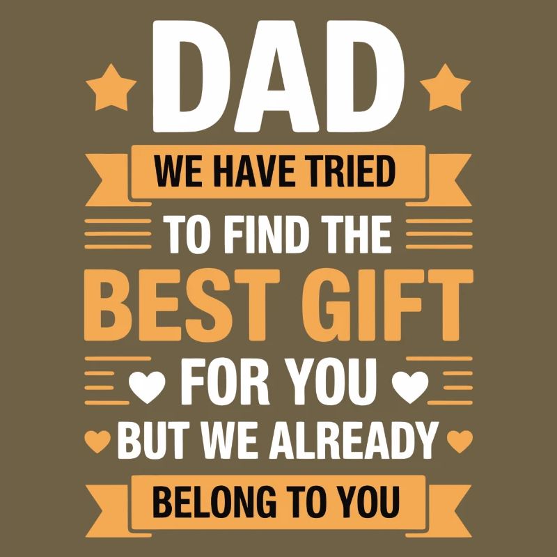 Papa-Geschenk Wir gehören dir schon