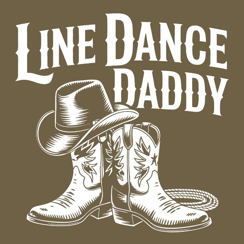 Boot Western de Papa en Ligne de Danse