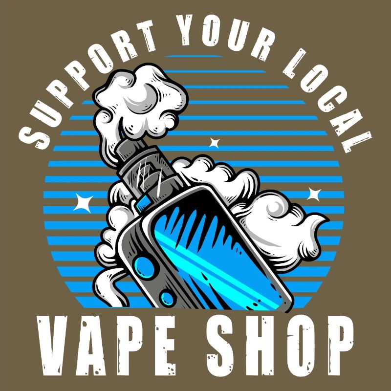 Vape Dampfer E Zigarette Spruch Vaping Geschenk 