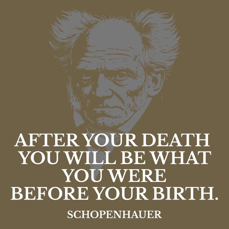 Citation de naissance et décès de Schopenhauer
