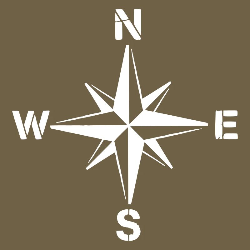 Kompass Windrose Clean Navigation
