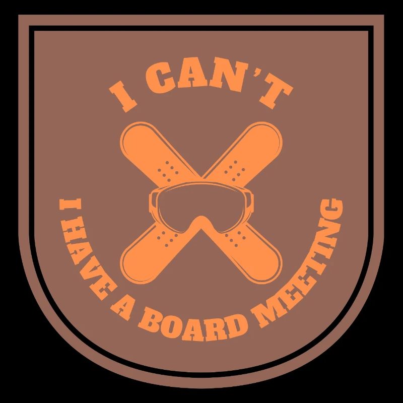 Snowboarding Board Meeting