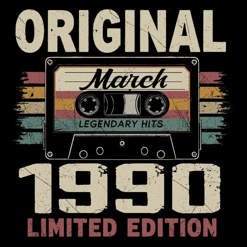 March 1990 Vintage March 1990