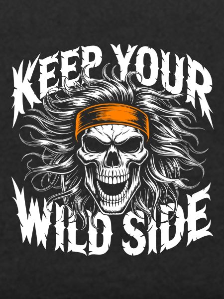 Keep Your Wild Side Skull