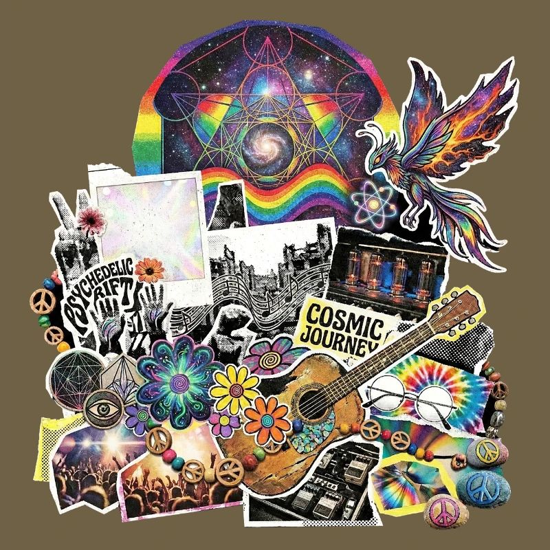 Psychedelic Rock Cosmic Space