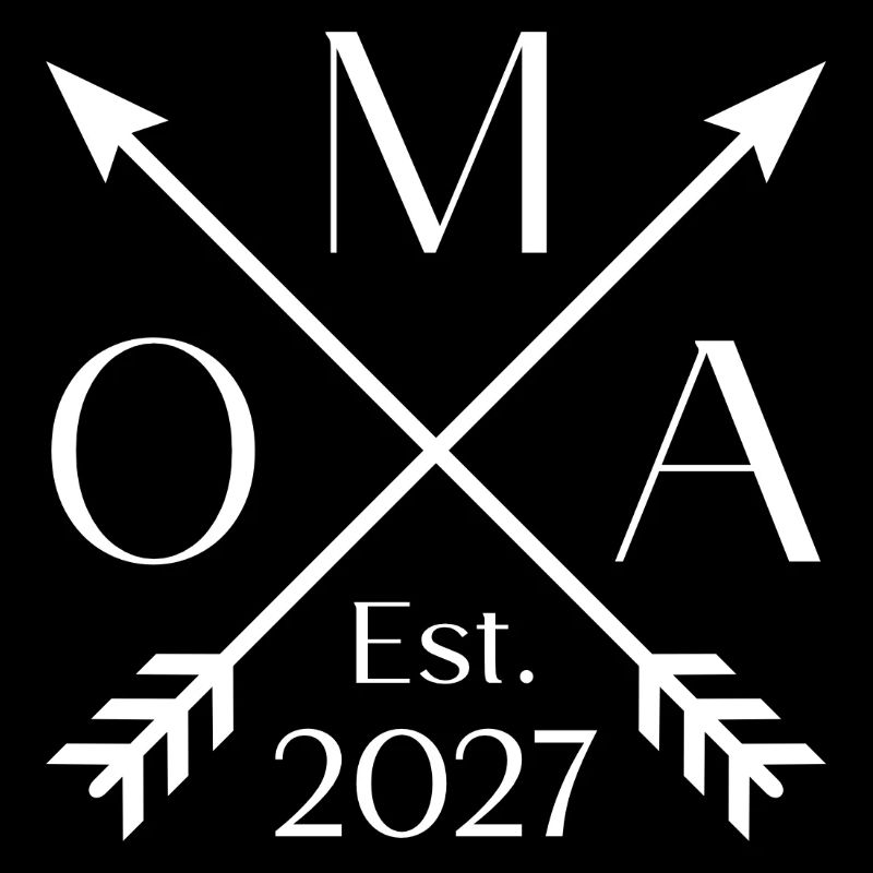 Befördert Zur Oma est. 2027 Stolze Oma 2027