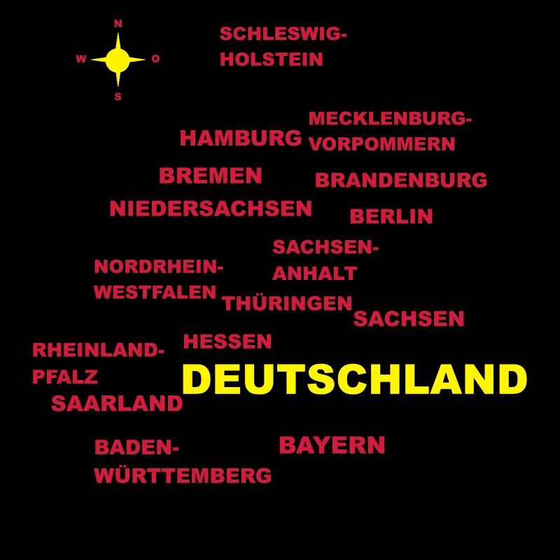 deutschland land karte