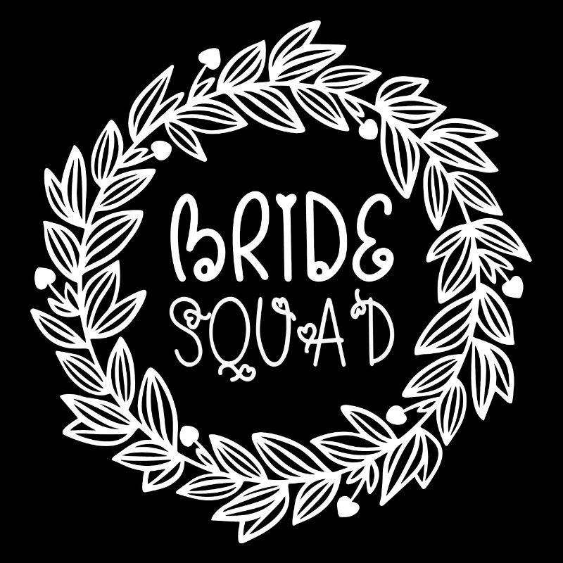 Bride Squad Crown Leaves